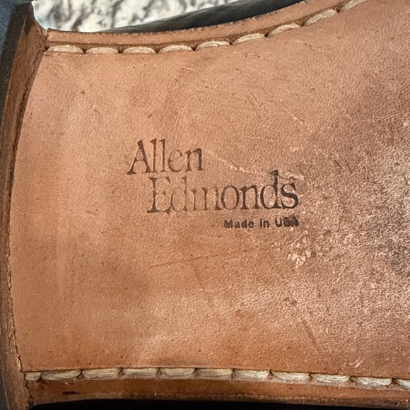 Allen Edmonds Black and Brown Leather Loafers